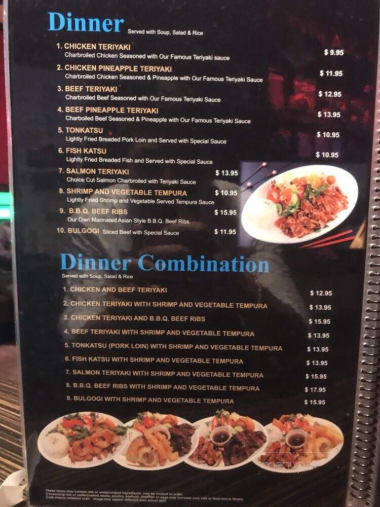 Love Sushi - Newhall, CA menu_pic