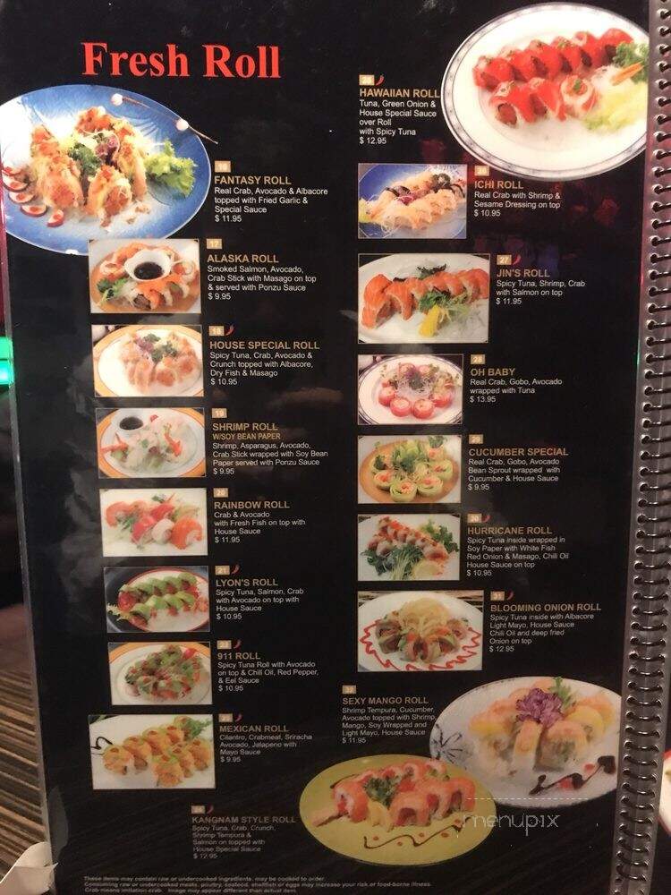 Love Sushi - Newhall, CA menu_pic