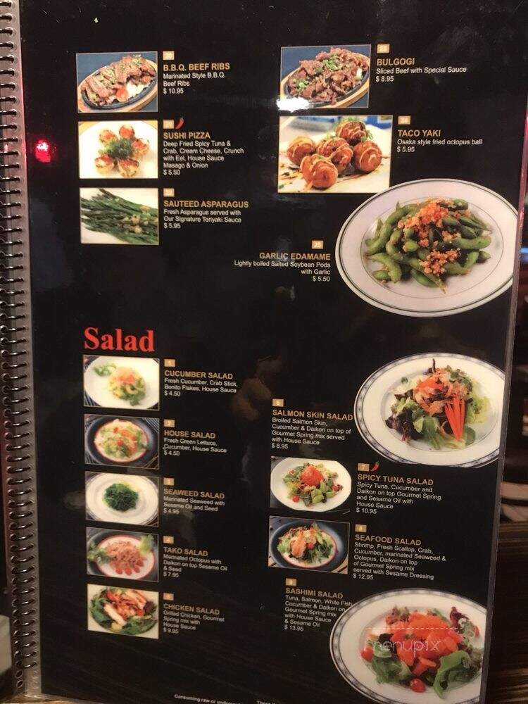 Love Sushi - Newhall, CA menu_pic