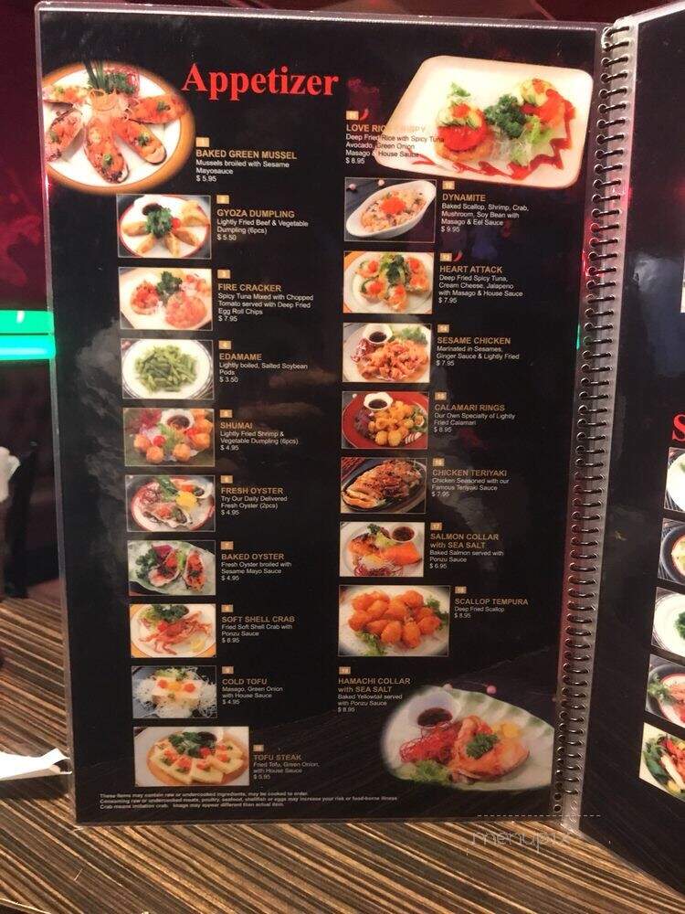 Love Sushi - Newhall, CA menu_pic
