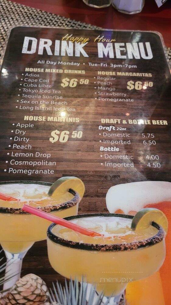 El Merengon - Carson, CA menu_pic