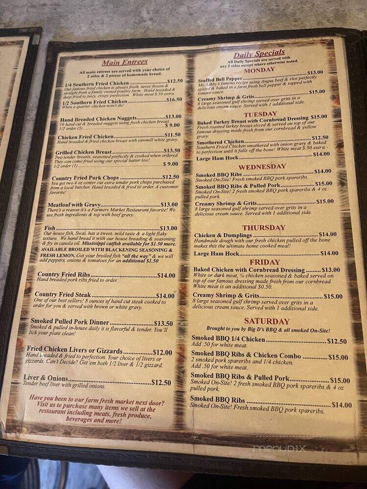 Farmer's Market - Fort Myers, FL menu_pic