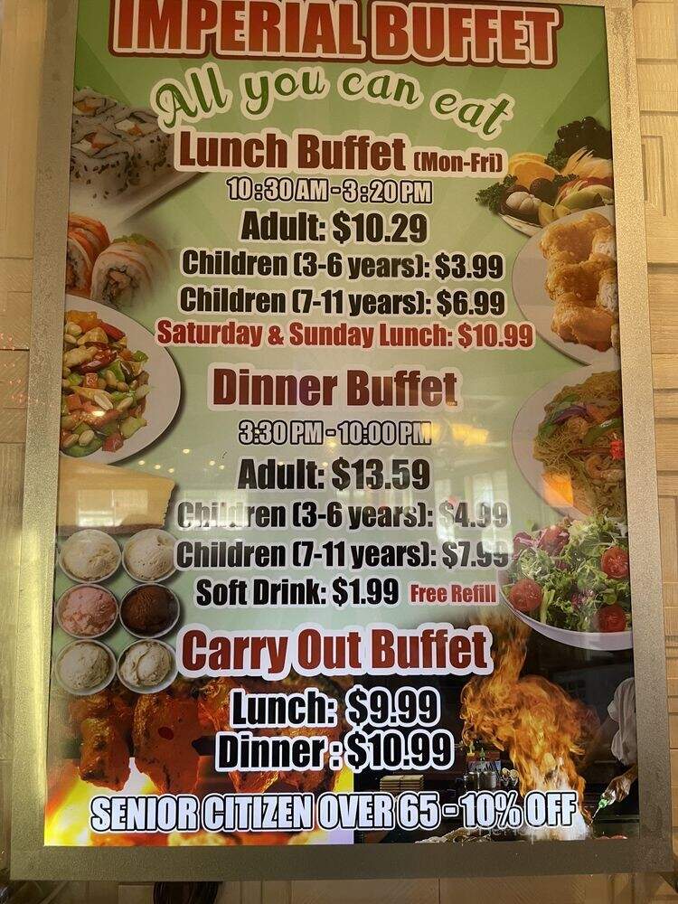 Imperial China Buffet - Erie, PA