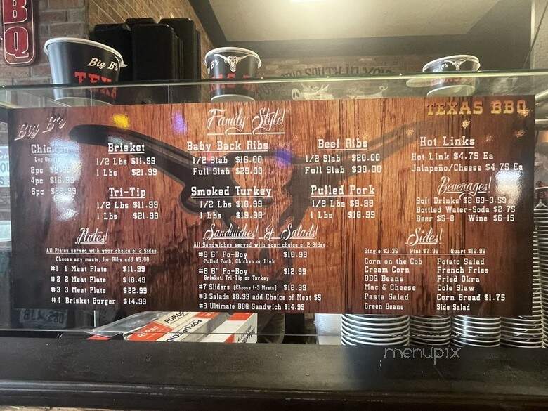 Randy's BBQ & Breakfast - Henderson, NE menu_pic