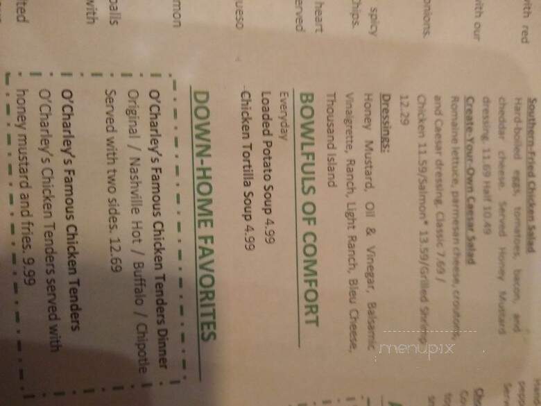 O'charley's - Erie, PA menu_pic