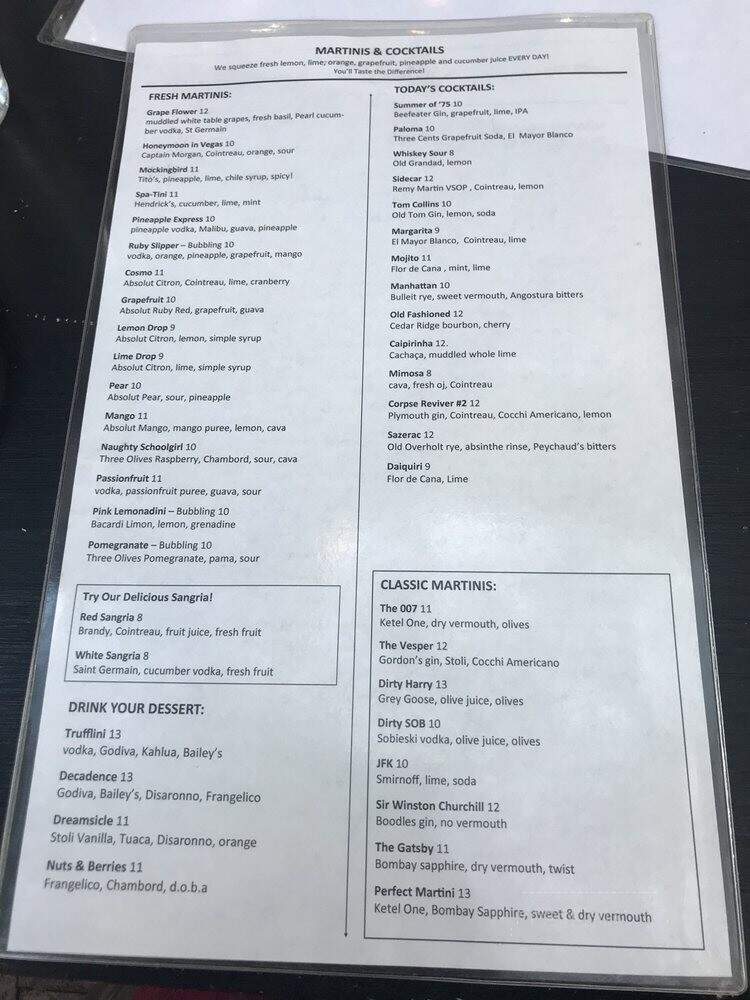 Graze - Iowa City, IA menu_pic
