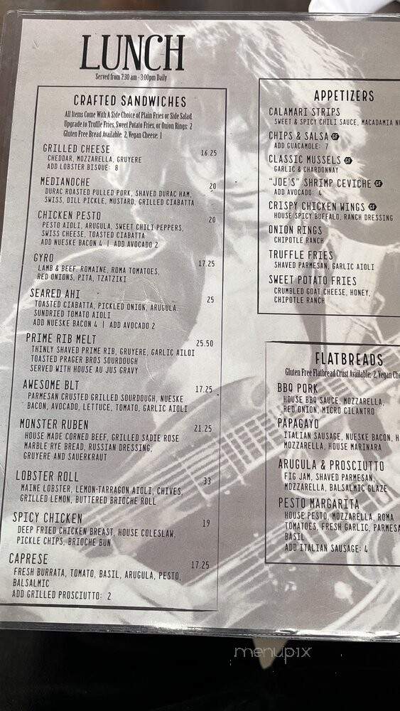 Le Petit Calypso - Encinitas, CA menu_pic