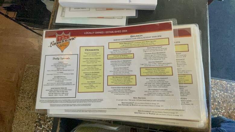 Lansdowne Arms Irish Pub - Highlands Ranch, CO menu_pic