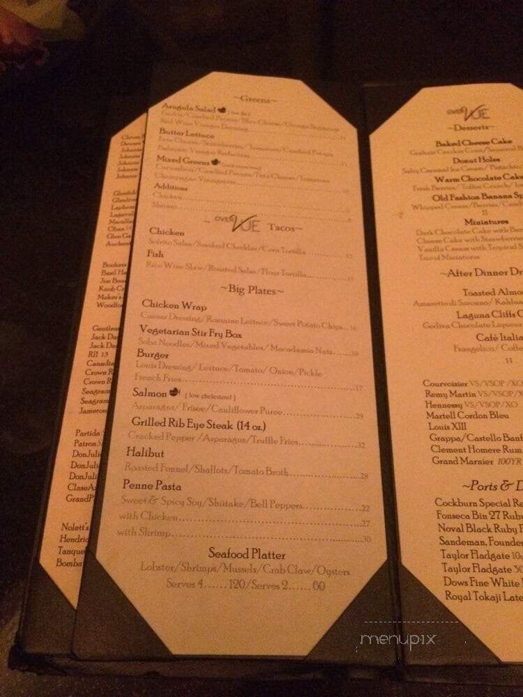 Commodore's Lounge - Dana Point, CA menu_pic