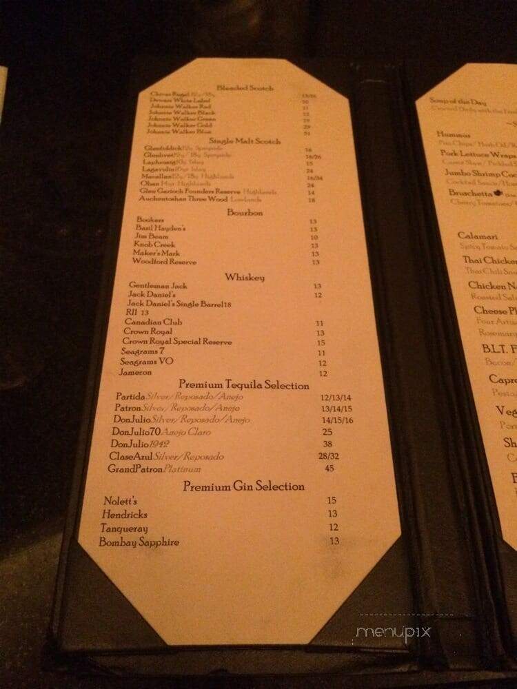 Commodore's Lounge - Dana Point, CA menu_pic