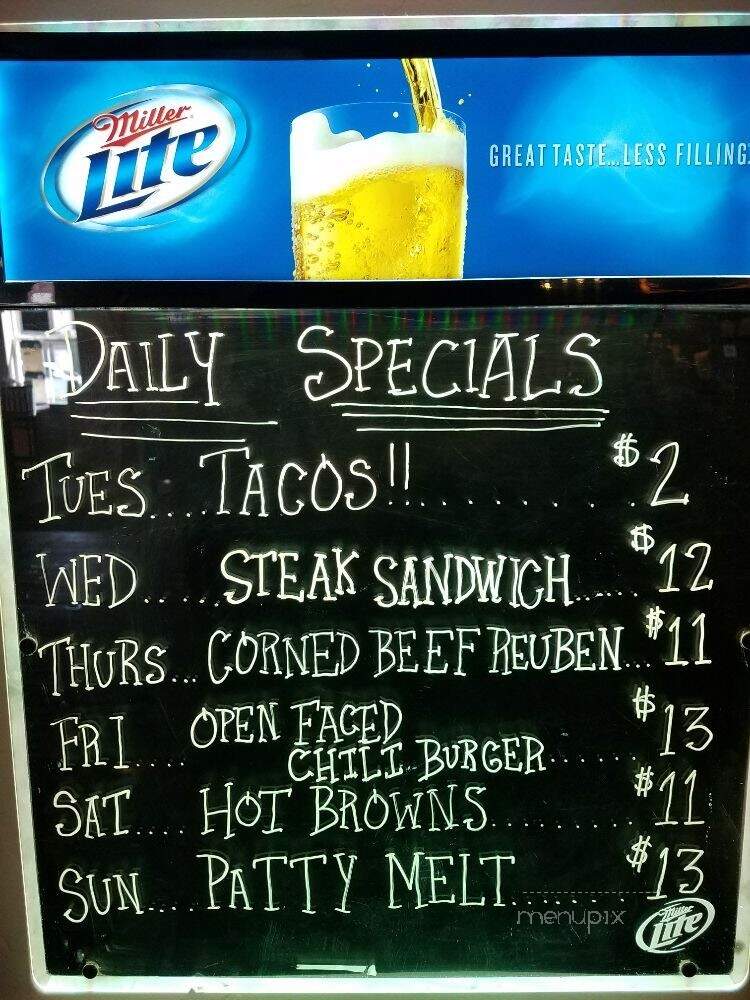 Hiway Bar - Hayden, CO menu_pic