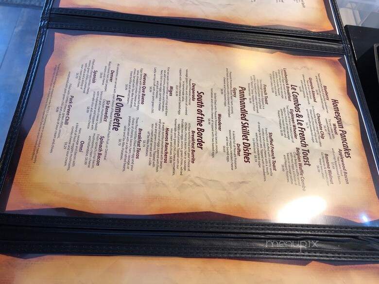 Le Peep At Trenton Crossing - McAllen, TX menu_pic