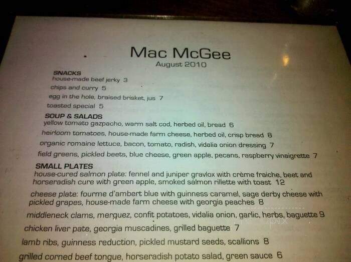 Mac McGee's Irish Pub - Decatur, GA