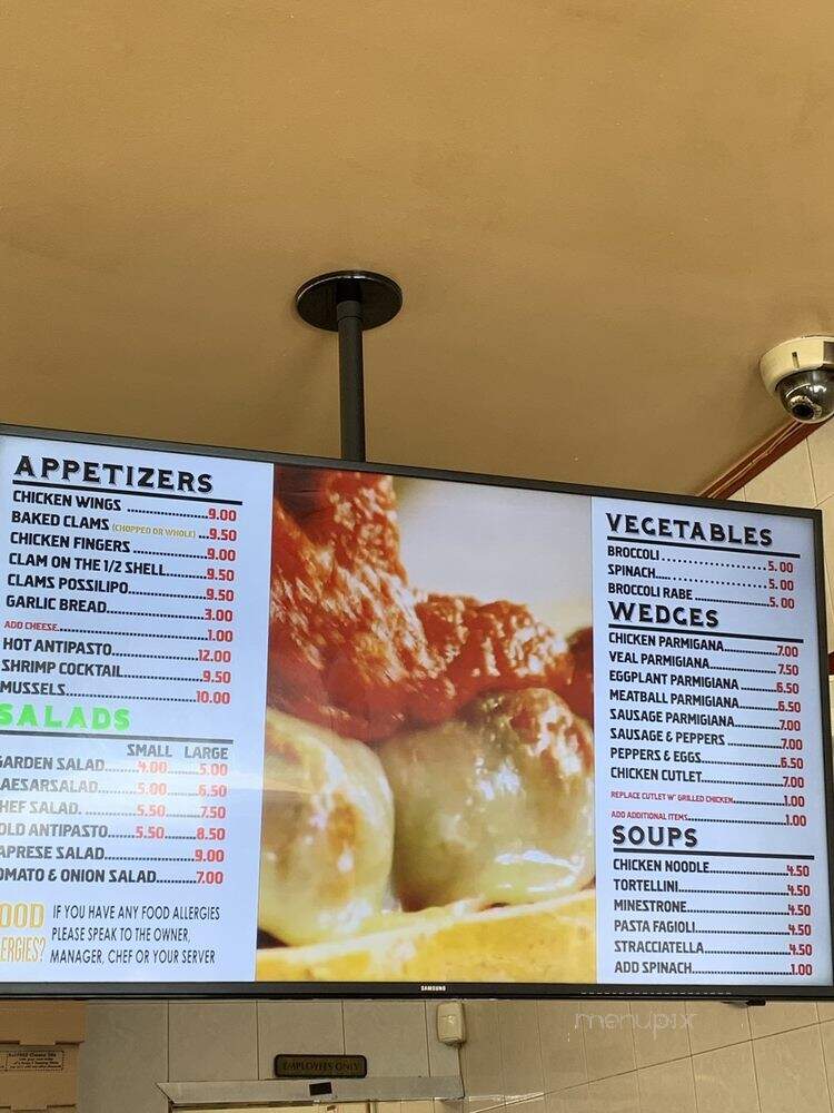 A & V Pizzeria - Yonkers, NY menu_pic