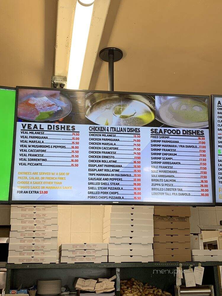 A & V Pizzeria - Yonkers, NY menu_pic