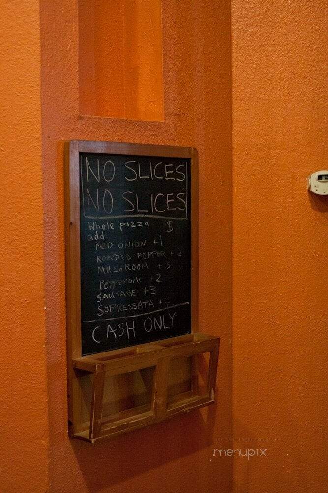 Emilia's Pizzeria - Berkeley, CA menu_pic