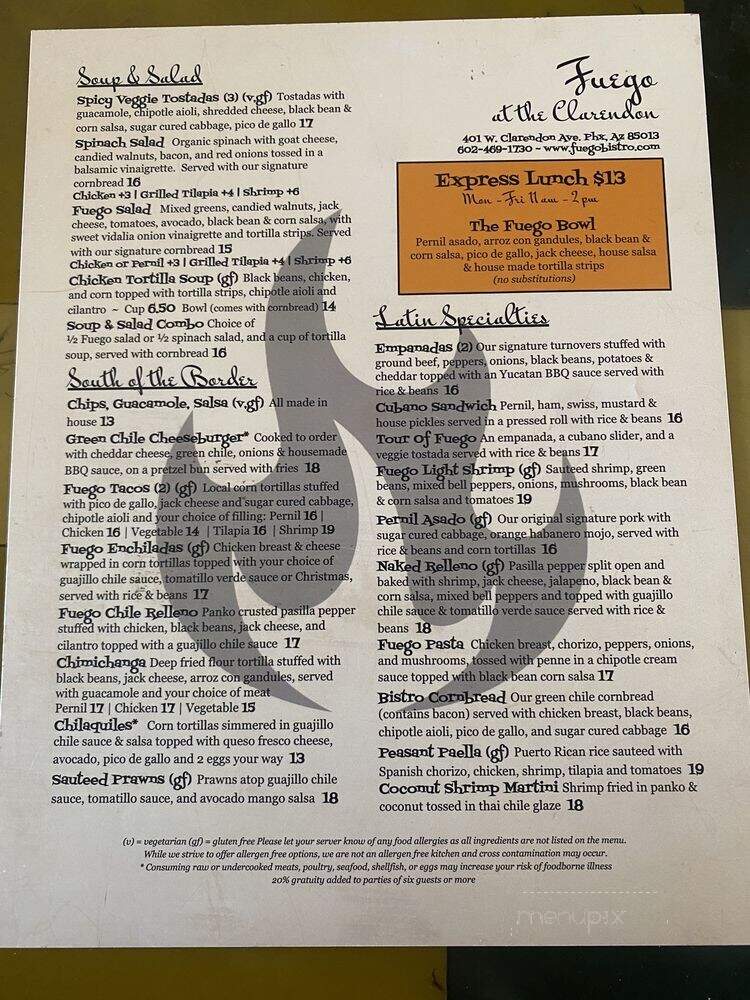 Fuego Bistro - Phoenix, AZ