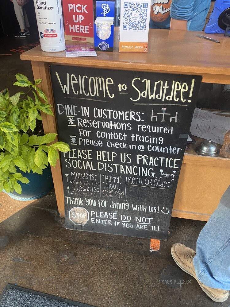 Sawatdee - Saint Paul, MN menu_pic