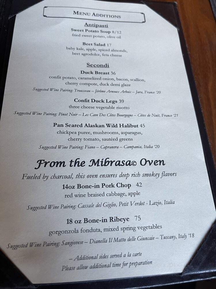 Tera Momo Restaurant Group - Kingston, NJ menu_pic