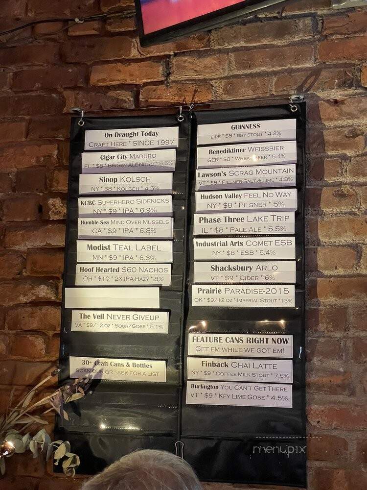 Gate - New York, NY menu_pic