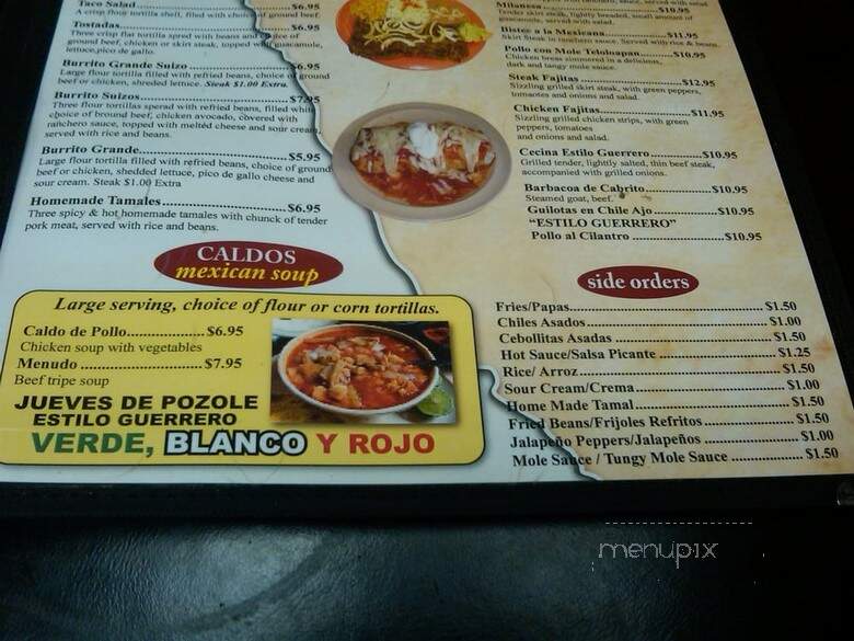 La Cabana Restaurant - Melrose Park, IL menu_pic