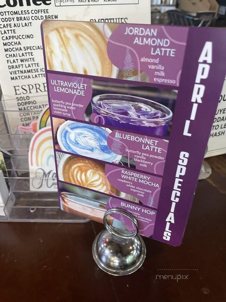 Mozart's Coffee Roasters - Austin, TX menu_pic