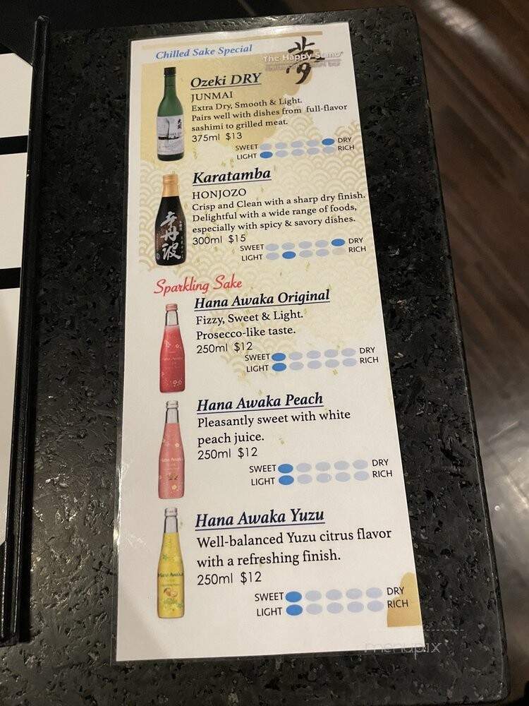 Happy Sumo - Broomfield, CO menu_pic