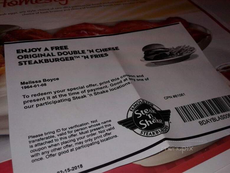 Steak & Shake Operations - Louisville, KY menu_pic