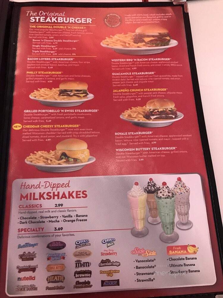 Steak 'n Shake - Wildwood, FL menu_pic