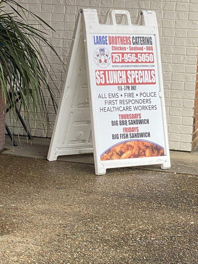 Large Brothers Catering - Portsmouth, VA menu_pic