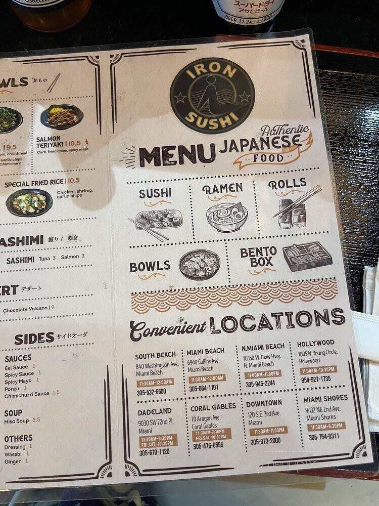 Iron Sushi - Miami Shores, FL