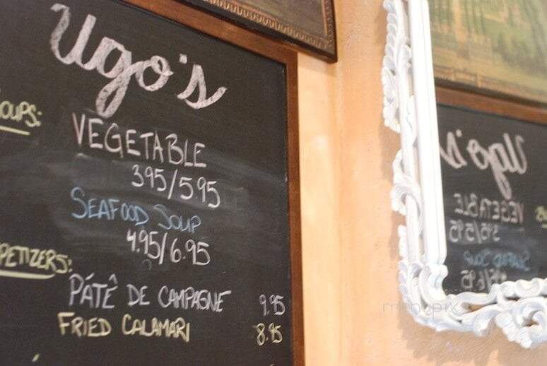 Ugo's Cafe - Sierra Madre, CA menu_pic
