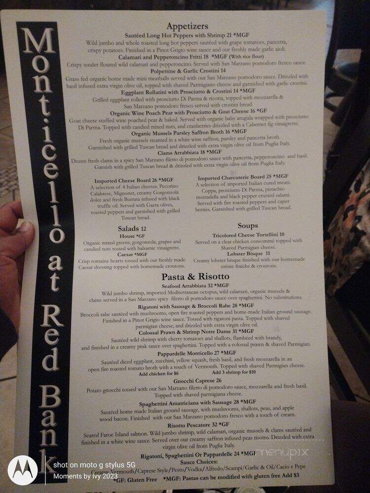 Monticello At Red Bank - Red Bank, NJ menu_pic