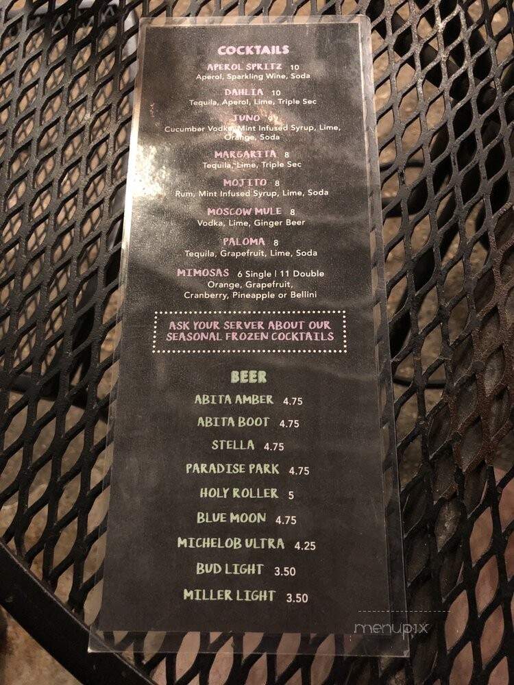 Cafe Navarre - New Orleans, LA menu_pic