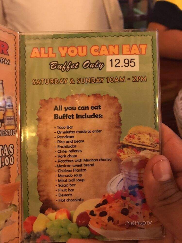 Casa Marquez - Anaheim, CA menu_pic