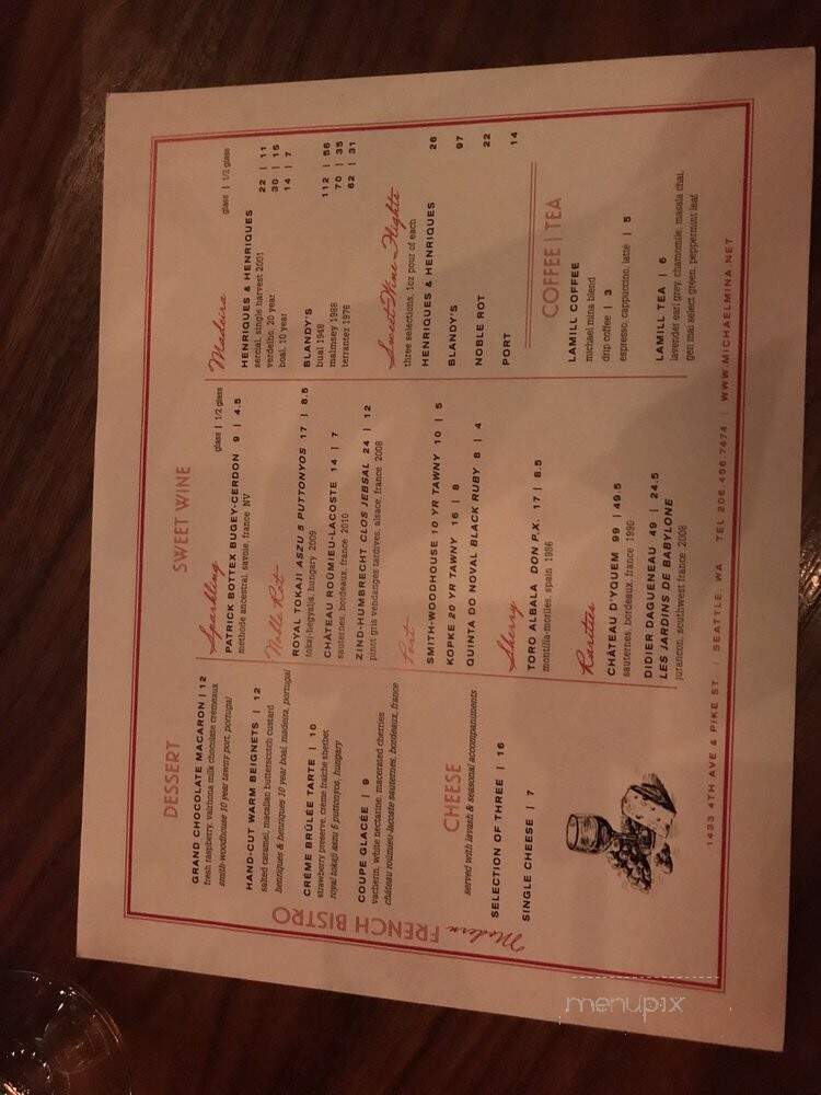 RN74 - Seattle, WA menu_pic
