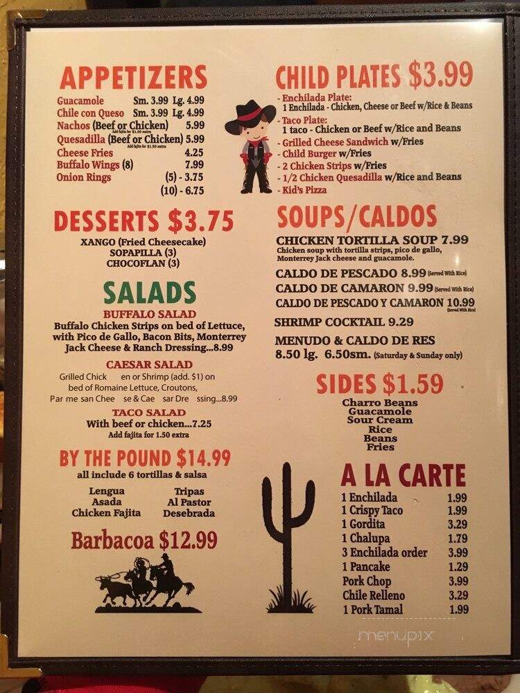 Los Vaqueros Restaurant - Palestine, TX