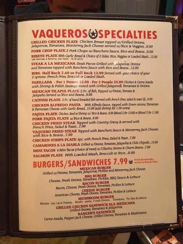 Los Vaqueros Restaurant - Palestine, TX