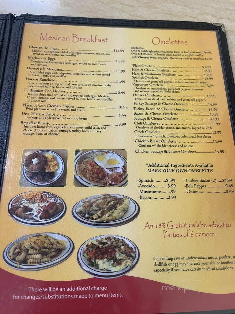 C J's Cafe - Los Angeles, CA menu_pic
