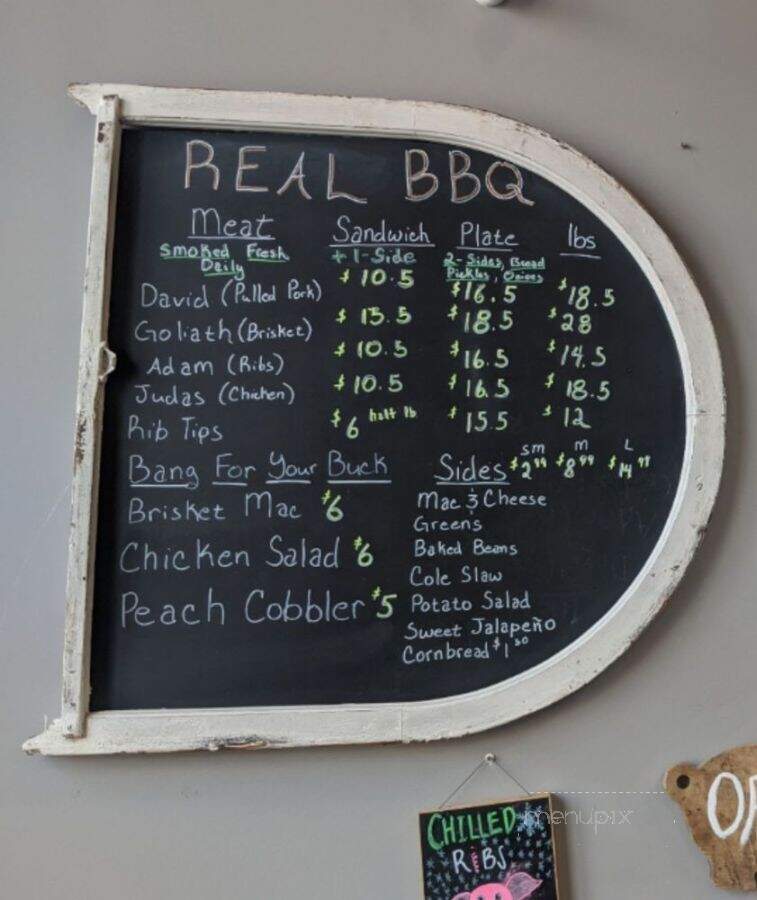 Just Q'in - Cincinnati, OH menu_pic