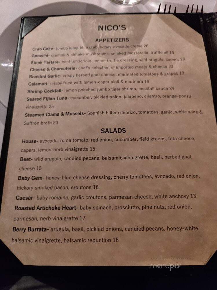Nico's - Long Beach, CA menu_pic