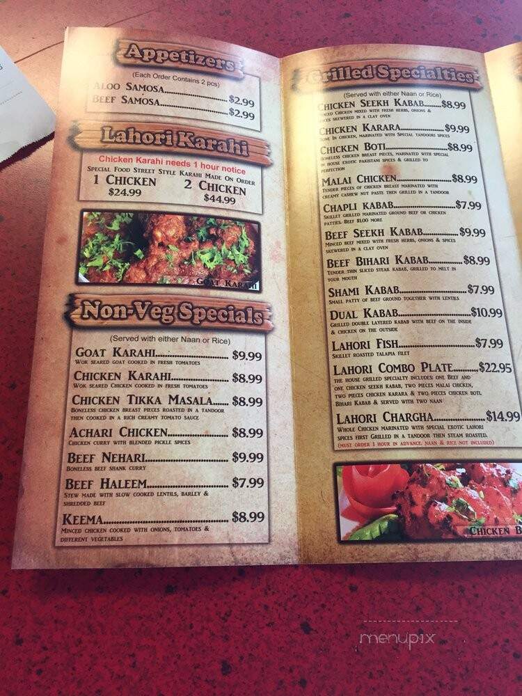 Z-Grill - Plano, TX menu_pic