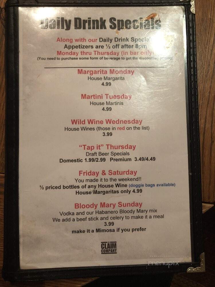 The Claim Company - Northbrook, IL menu_pic