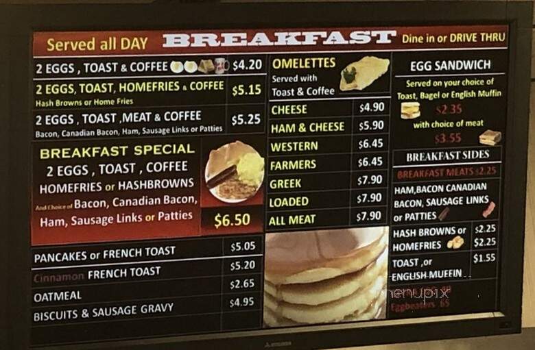 Rudy's Hot Dog - Toledo, OH menu_pic