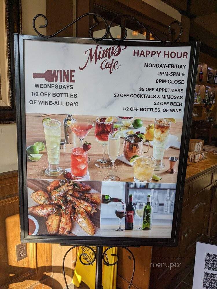Mimi's Bistro & Bakery - Corona, CA menu_pic