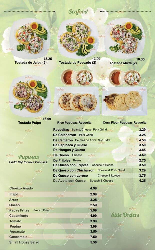 El Jalapeno - Los Angeles, CA menu_pic