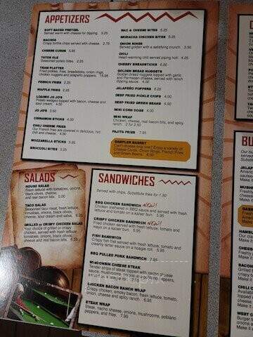 Pizza of Eight - Ladysmith, WI menu_pic