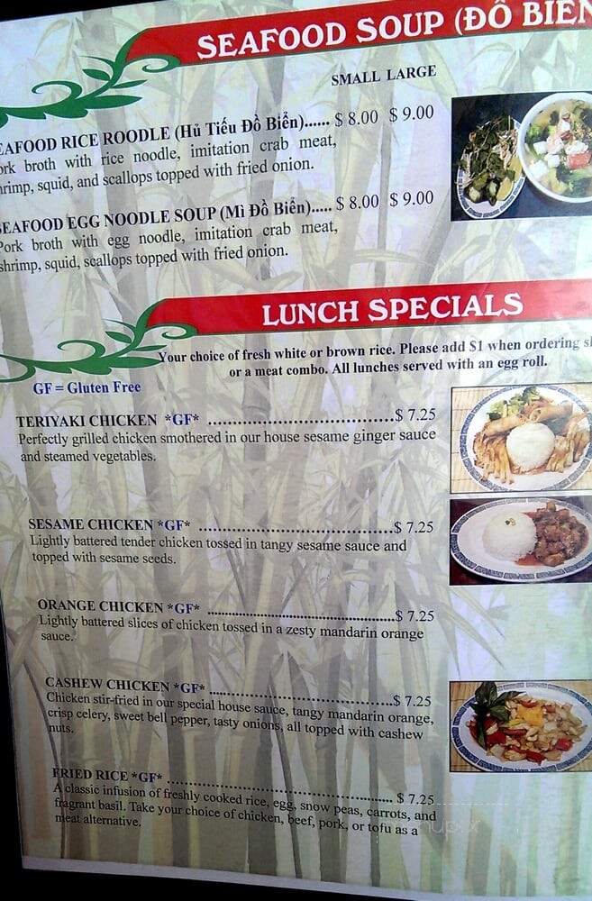 Viet Pho - Lone Tree, CO menu_pic