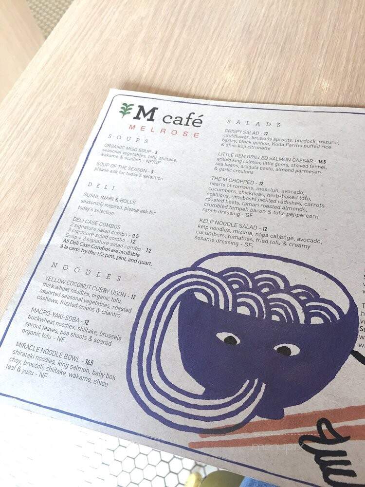Sam's striped cafe - West Hollywood, CA menu_pic