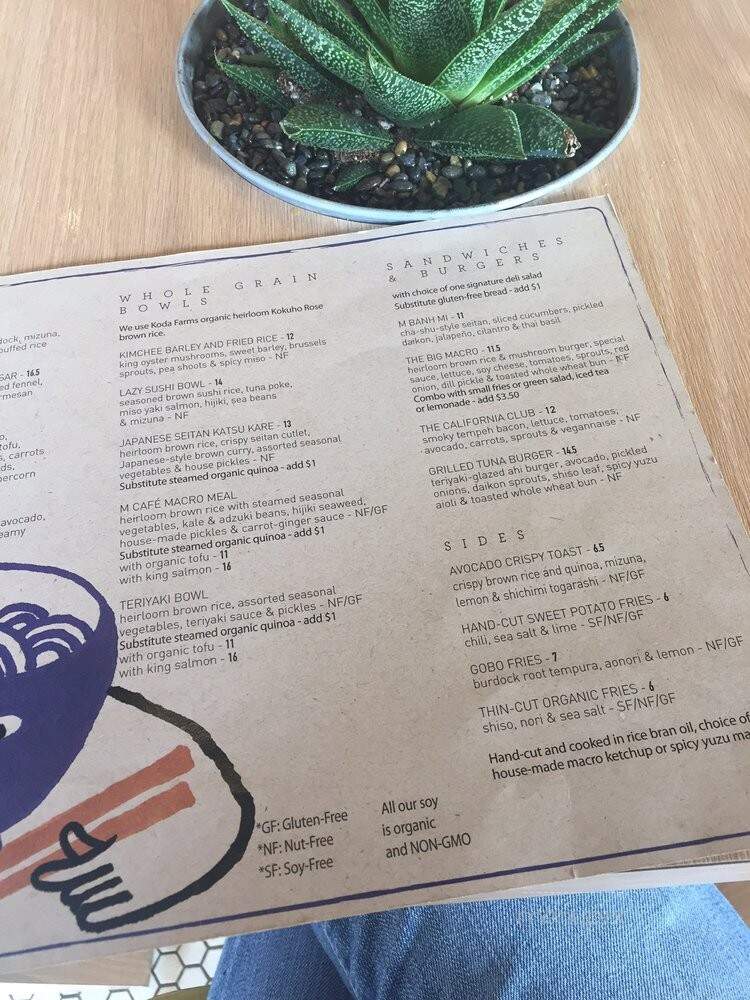 Sam's striped cafe - West Hollywood, CA menu_pic